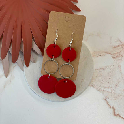 Angelina Silver Circle Toni