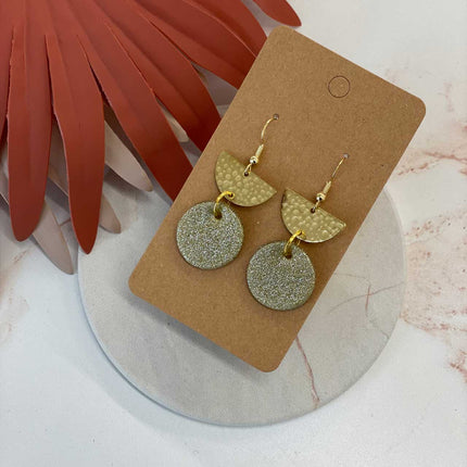 Gold Half Moon Angelina